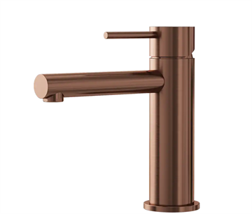 LAVABO Mira 155 RS slim håndvaskarmatur i Kobber PVD
